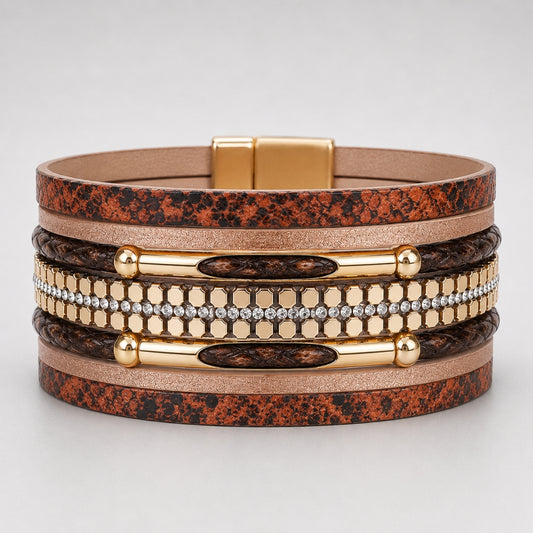 Juliana Rust Magnetic Clasp Bracelet